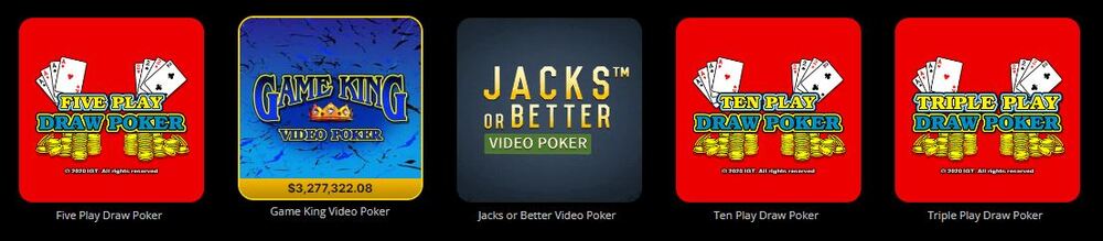 BetMGM Casino Video Poker