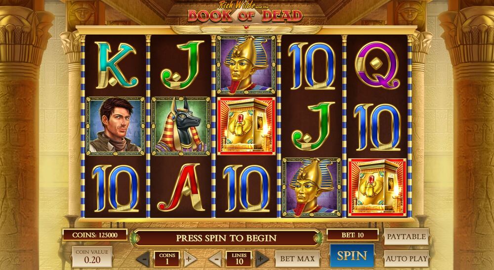 Play Free Demo Book of Dead Slot Game