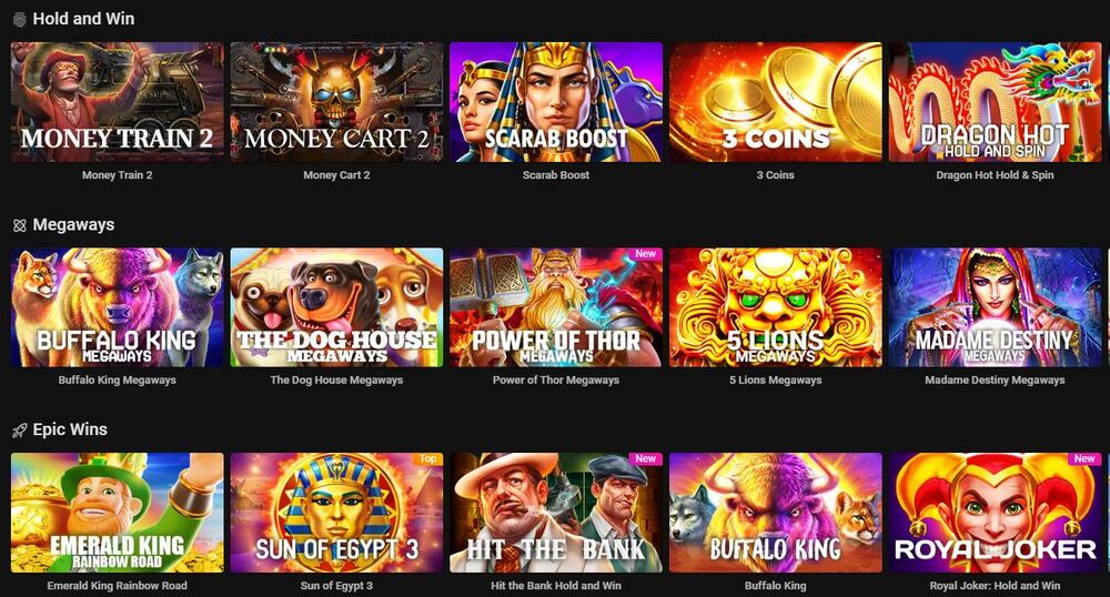 Pulsz Online Casino Games