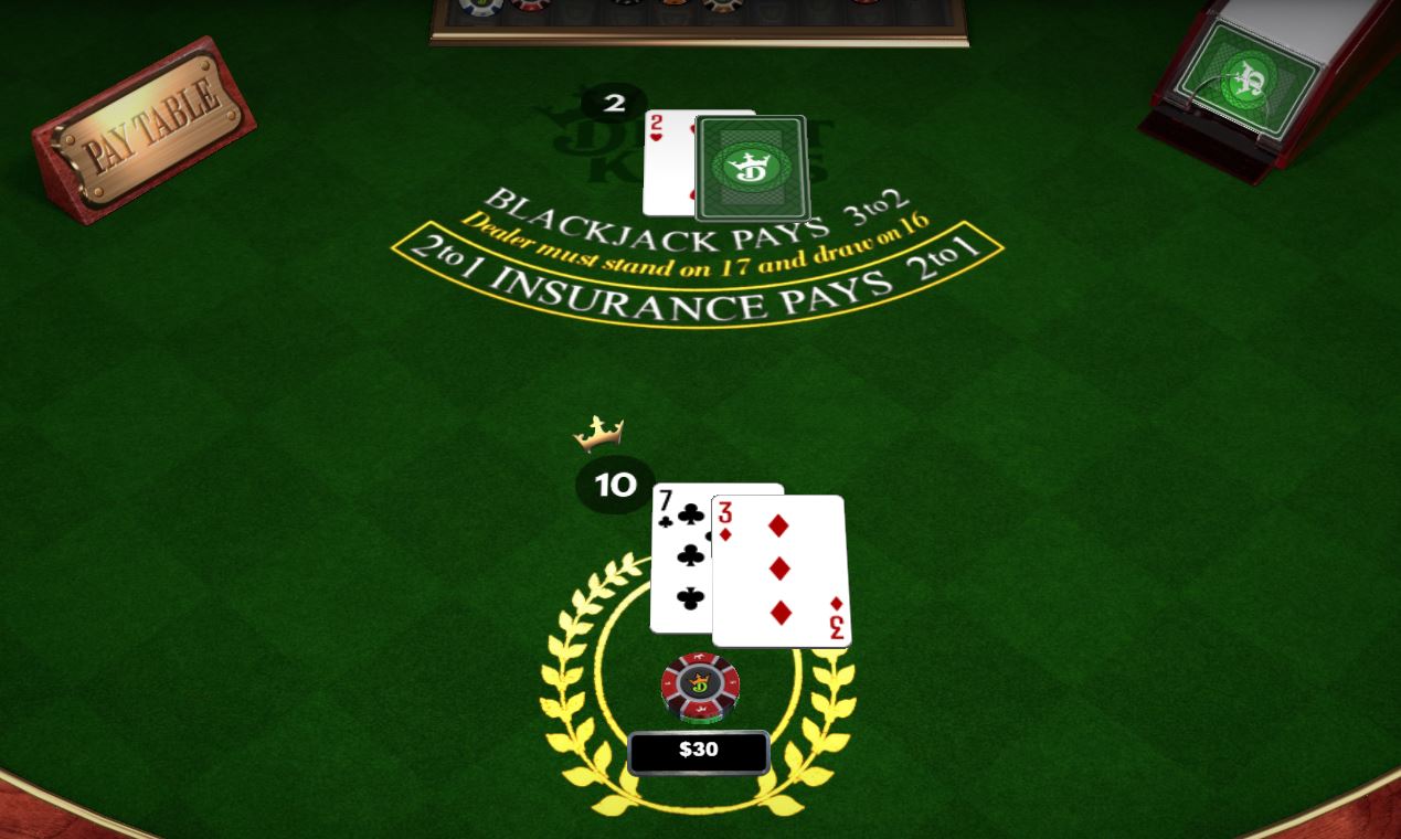 basic strategy blackjack double down