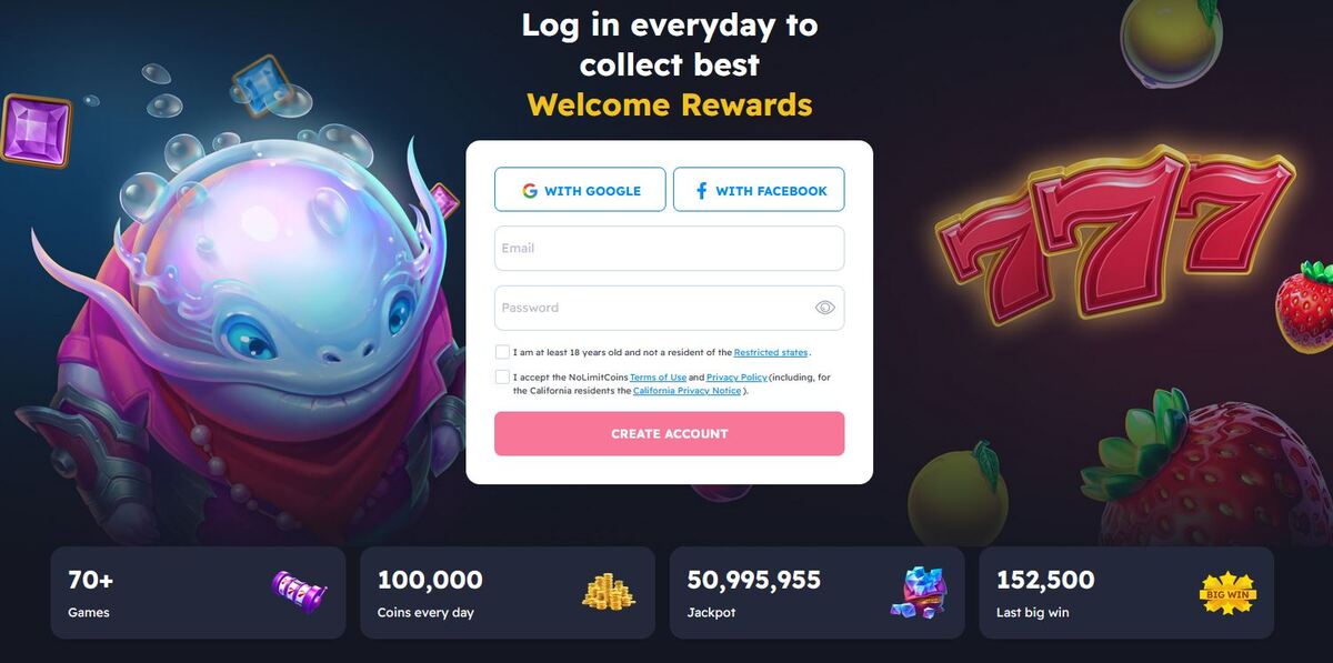 NoLimitCoins Casino login