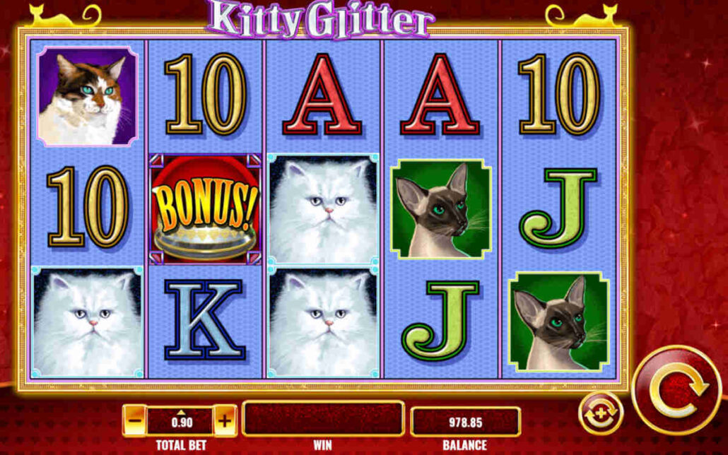 kitty glitter slot demo