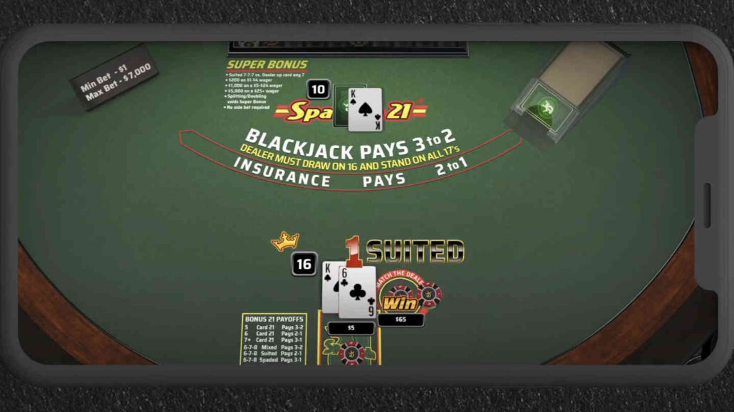 spanish 21 blackjack