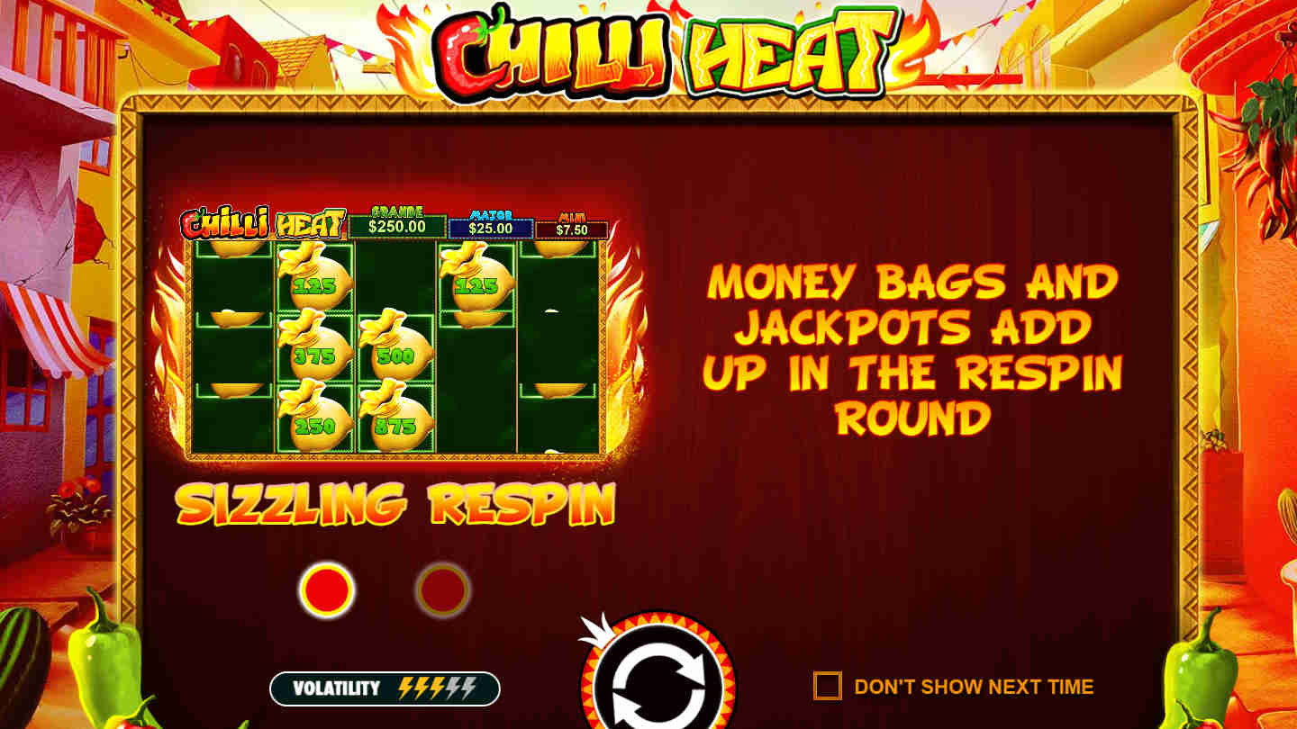 chilli heat slot